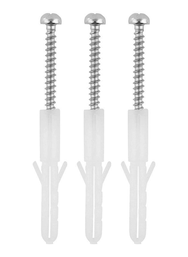 Filox Stainless Steel 3 in 1 Multipurpose Bathroom Shelf Rack | Wall Mounted Towel Hanger | Tumbler Holder, Toothbrush Holder | Bathroom Accessories Set for Home, Wash Basin & Toilet - Image 3